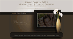 Desktop Screenshot of drsergiocorrea.com
